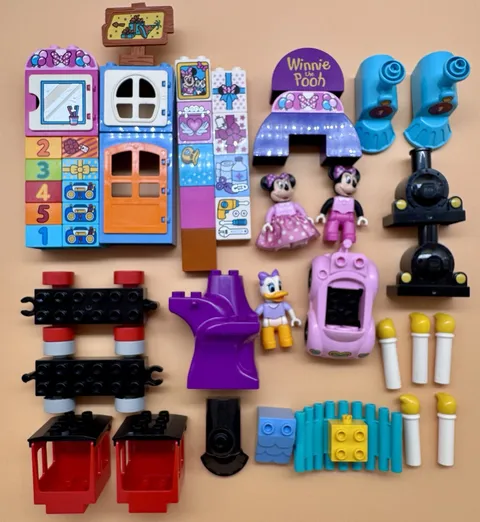 Lego Duplo Disney Parts And Pieces Lot Minnie Mouse Daisy Duck Winnie The Pooh