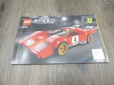 Lego Speed Champions Ferrari 76906 Instruction Manual Only