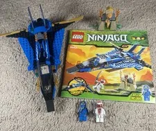 LEGO NINJAGO: Jay's Storm Fighter (9442) - USED - With Instruction Manual