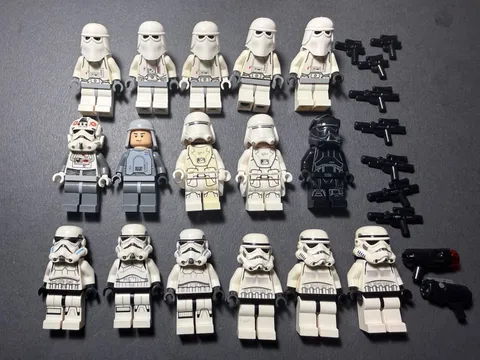 LEGO Star Wars Imperial Stormtrooper Snowtrooper Minifigure Lot Empire