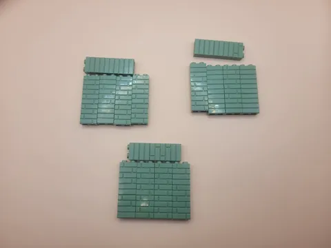 Lego 98283 Masonry Profile Bulk Bricks - Sand Green x75