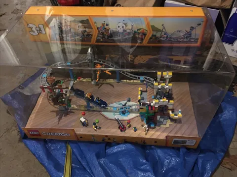 LEGO Creator 3 in 1 Pirate Roller Coaster Store Display Cabinet Case 31084