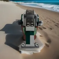 LEGO BOBA FETT SHIP CREATION TINY SHIP NO FIGURE
