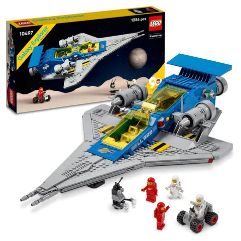 LEGO Icons: Galaxy Explorer (10497) - Retired Set - New Factory Sealed - No Box