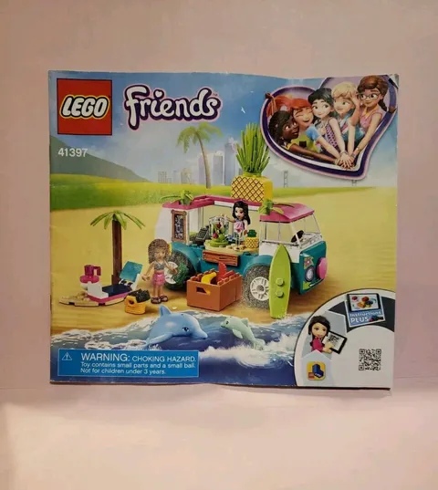 LEGO Friends Juice Truck 41397 Instruction Guide MANUAL ONLY