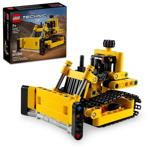 LEGO Technic Heavy-Duty Bulldozer Building Set, Kids’ Construction Multicolor