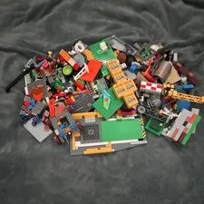 LEGO 3.5 pounds Mixed Parts Lot Multicolor Bricks Plates Pieces 2