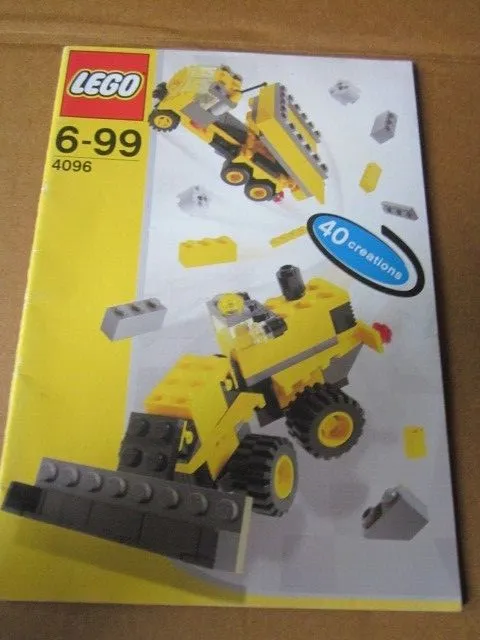 Lego Building Instructions Instruction 4096 (4+)