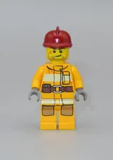 LEGO Firefighter City Town minifigure 4430 Fire Transporter