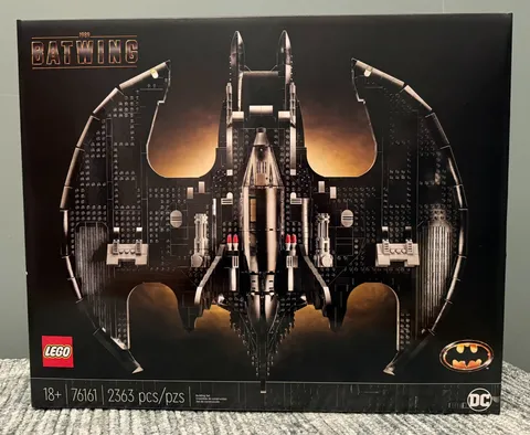 LEGO 76161 1989 Batwing (NEW & SEALED) – Retired Ultimate Collector Display Set