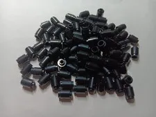 LEGO BULK LOT OF 100 BLACK 1X1 ROUND BRICKS #3062B