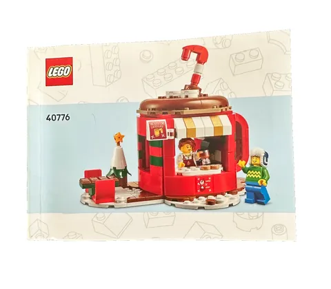 LEGO Hot Chocolate Stand BUILDING INSTRUCTIONS MANUAL ONLY 40776