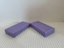 (10) LEGO 8x16 Baseplate Lot-LAVENDER PURPLE- #91405-Friends, Disney Princess