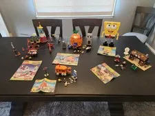 Spongebob Lego Lot, Sets 4982, 3830, 3827, 3826, and 3825