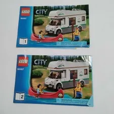 LEGO 60057 City Camper Van Book 1 & 2 Instructions Manual ONLY - NO BRICKS
