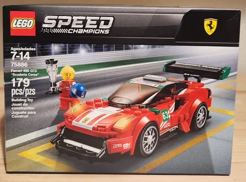 LEGO 75886 - Speed Champions Ferrari 488 GT3 Scuderia Corsa Factory Sealed