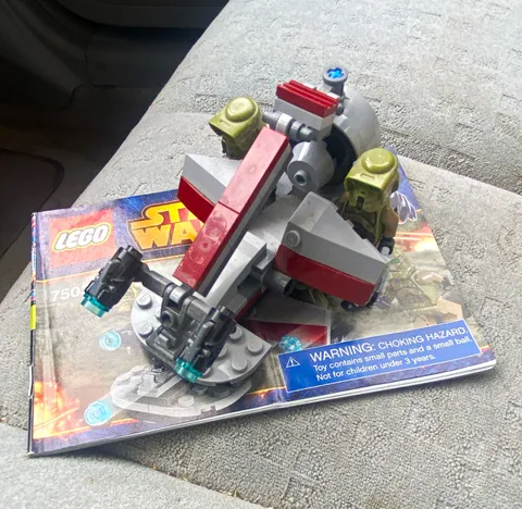 LEGO Star Wars 75035 Kashyyyk Troopers Speeder w/ Instructions, 2 Minifigs