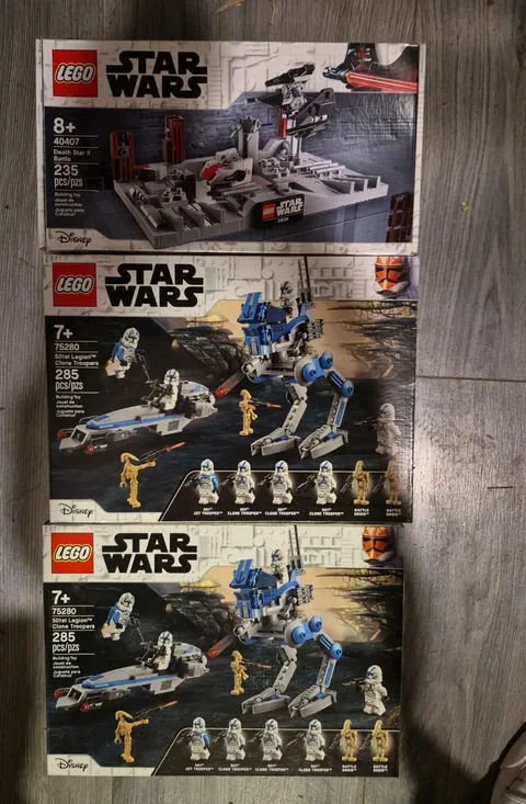 Lego Star Wars 40407 And Star Wars 75280 Two Of Them