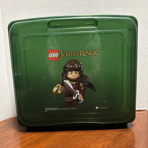 LEGO Lord of the Rings Portable Project Case 2012 Green Case