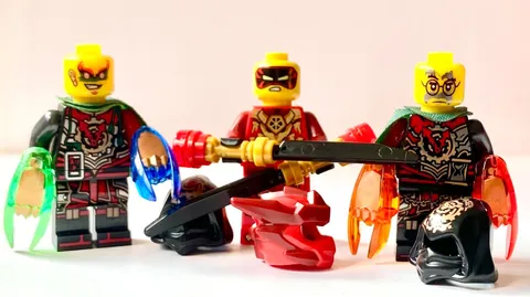 ACRONIX KRUX + NINJAGO LEGO KAI DRAGON