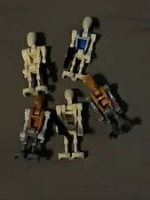 Lego Star Wars Droid Lot With Various Battle Droids
