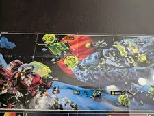 Vintage (1991) LEGO SPACE M-Tron & Blacktron II Sets Poster - RARE