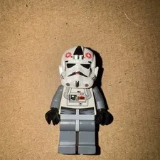 Lego Star Wars AT-AT Driver Minifigure Red Imperial Logo