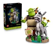 LEGO Shrek 72423 Shrek, Donkey & Puss in Boots 1407 pcs 18+ Box