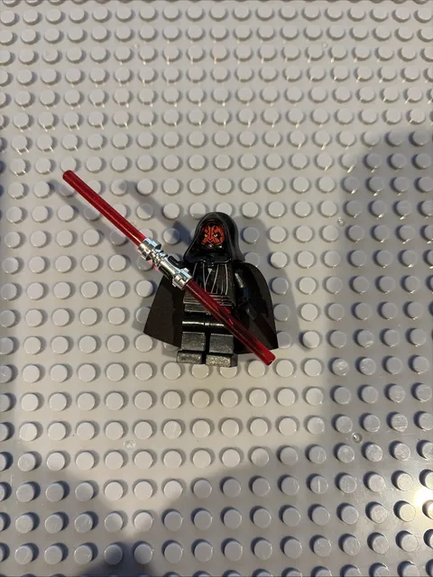 LEGO Star Wars Episode 1 Darth Maul Minifigure Chrome Lightsaber SW0003