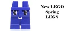 New LEGO Spring LEGS Jumping Sports VIOLET Blue Purple Basketball La Crosse JUMP