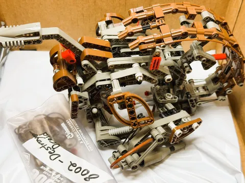 LEGO 8002 Technic Star Wars Destroyer Droid Droideka Project Lot with Manual