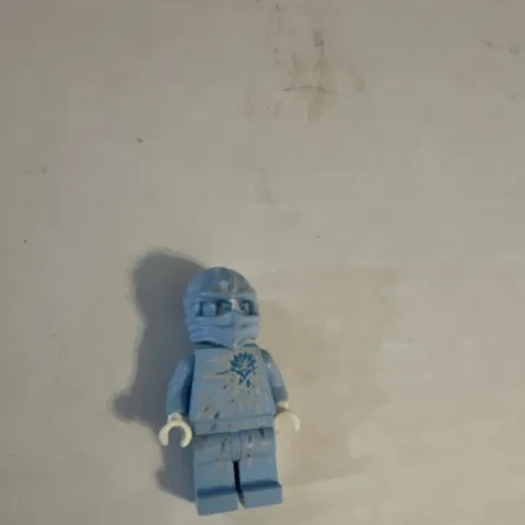 LEGO Light Blue Ninja Minifigure Figure with White Hands Plastic