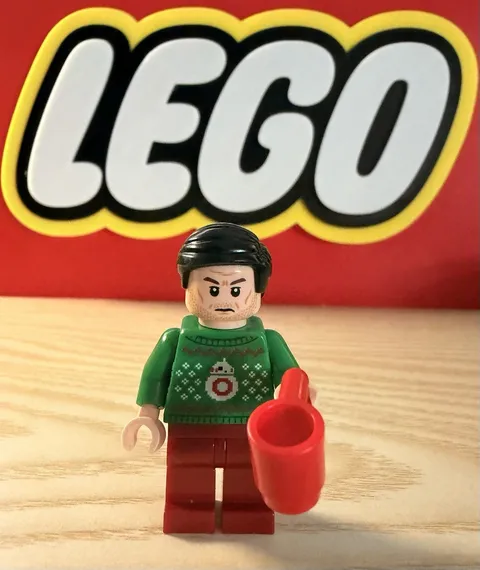 Lego Star Wars Poe Dameron Holiday Minifigure With Accessory