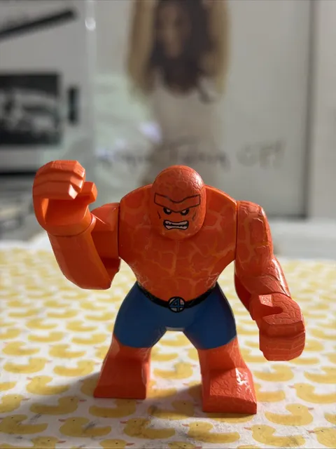 THE THING LEGO BIG MINIFIG FIGURE marvel fantastic four ebon moss-bachrach mcu
