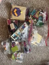 Lego Friends Set Lot Of 7 Including Tour Bus (41106) READ BELOW