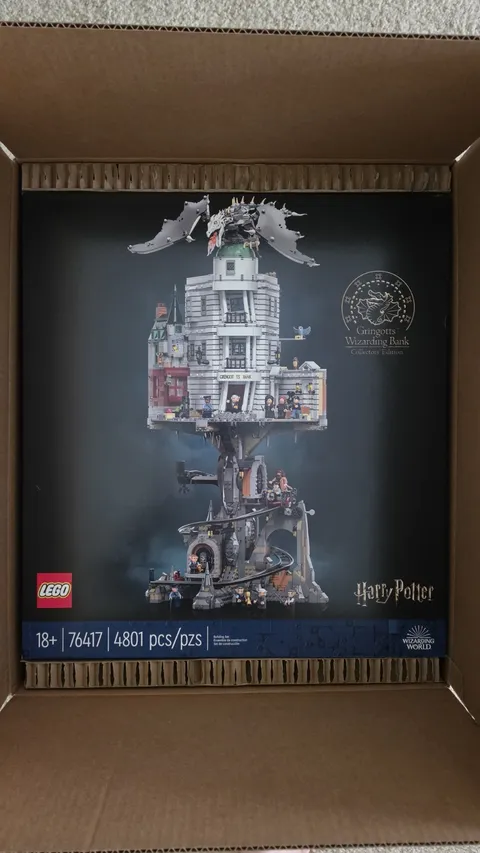 LEGO Harry Potter Gringotts Wizarding Bank Collector Edition 76417 New - Sealed