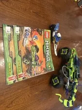 LEGO NINJAGO: Fangpyre Truck Ambush (9445) Complete Build. No Minifigures
