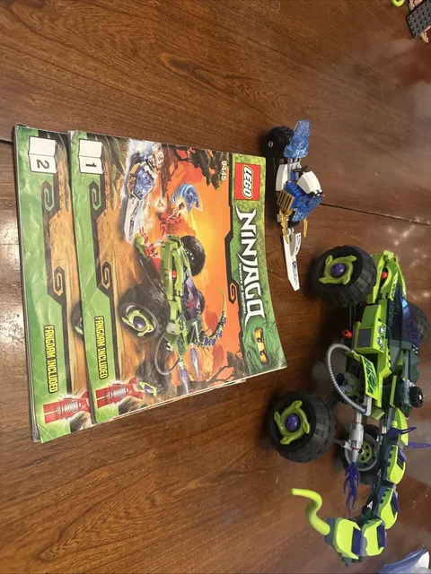 LEGO NINJAGO: Fangpyre Truck Ambush (9445) Complete Build. No Minifigures