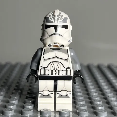LEGO Star Wars Wolfpack Clone Trooper Phase 2 Minifigure SW0537 - 1U2