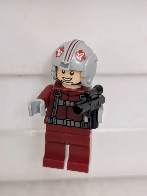 LEGO T-16 Skyhopper Pilot Rebel Minifigure Star Wars 75265 Mini Figure