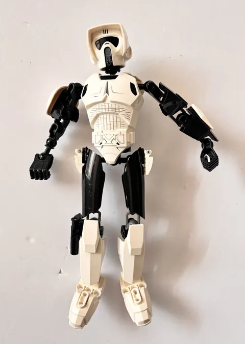 LEGO Star Wars Scout Trooper Buildable Figure Missing Parts *See Photos #75532