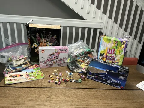 Lego Lot Of Parts And Partial Set(s)-Mini Figures, Friends,Other Brands,SEE PICS