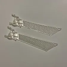 LEGO Bionicle Wing Large with Hologram Effect (Gorast) 61798 Trans-Clear