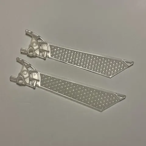 LEGO Bionicle Wing Large with Hologram Effect (Gorast) 61798 Trans-Clear