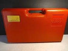 Vintage 80’s Red Lego Storage Carry Case Container Approximately 17”x 10”