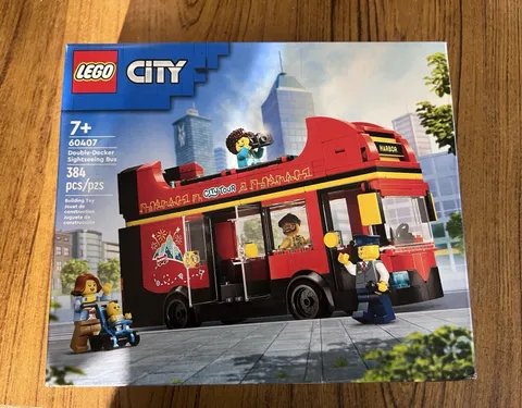 LEGO City 60407 Double-Decker Sightseeing Bus Complete Set Boxed 384pc Age 7+