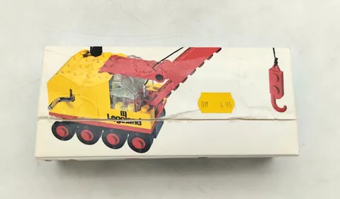 LEGO 643 Mobile Crane Original Box Legoland Town Vintage 70s Crane Crane