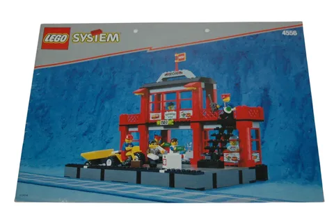Lego® TRAIN Railway 4556 Instructions Station Restaurant