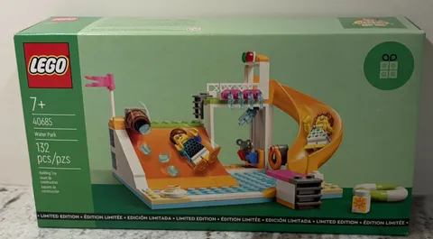 LEGO VIP Promo Water Park 40685 New Factory Sealed + Add On Pack 40512