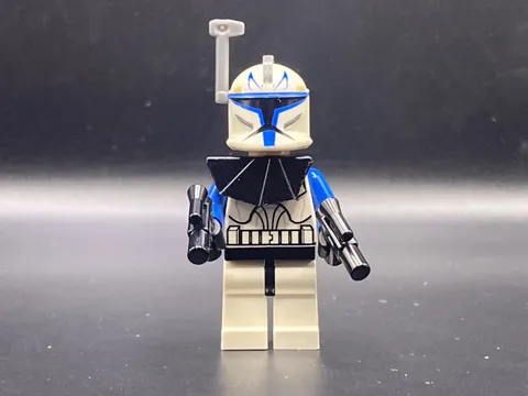 LEGO MINIFIGURE STAR WARS CLONE TROOPER CAPTAIN REX 501ST LEGION PHASE 1 SW0314
